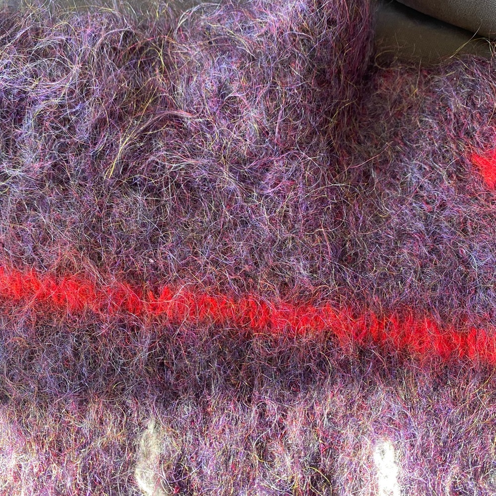 Vintage Cropped Mohair Sweater - Picture 3 of 3